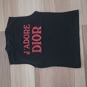 100% Vintage authentic dior tank top Vintage